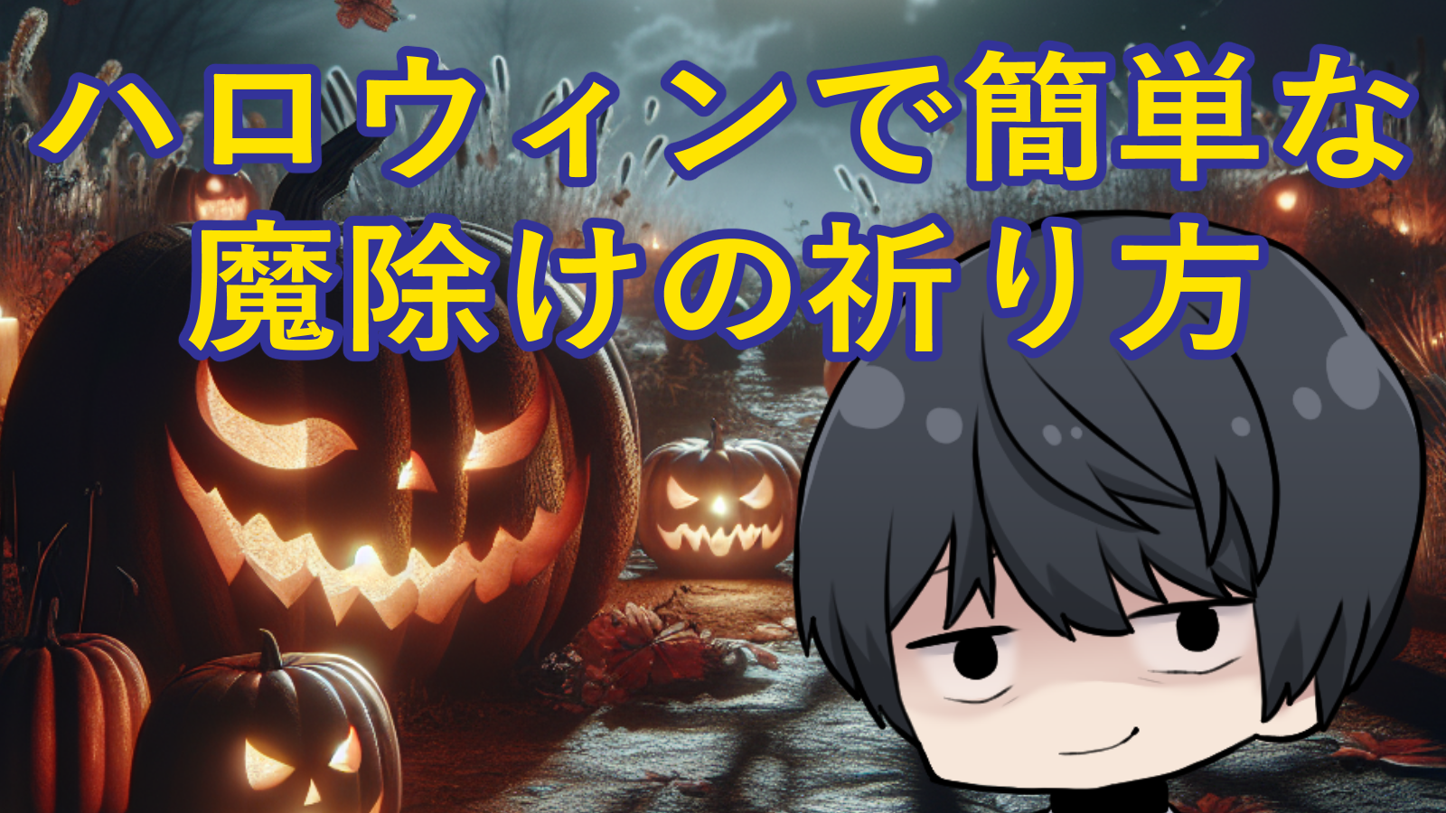 ハロウィンで簡単な魔除けの祈り方